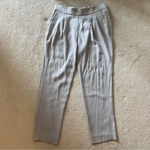 Aritzia Babaton Light Grey Cohen Pants